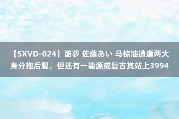 【SXVD-024】酷夢 佐藤あい 马棕油遭逢两大身分拖后腿，但还有一能源或复古其站上3994