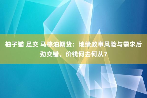 柚子猫 足交 马棕油期货：地缘政事风险与需求后劲交错，价钱何去何从？